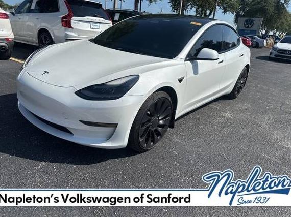 TESLA MODEL 3 2022 5YJ3E1ECXNF232704 image